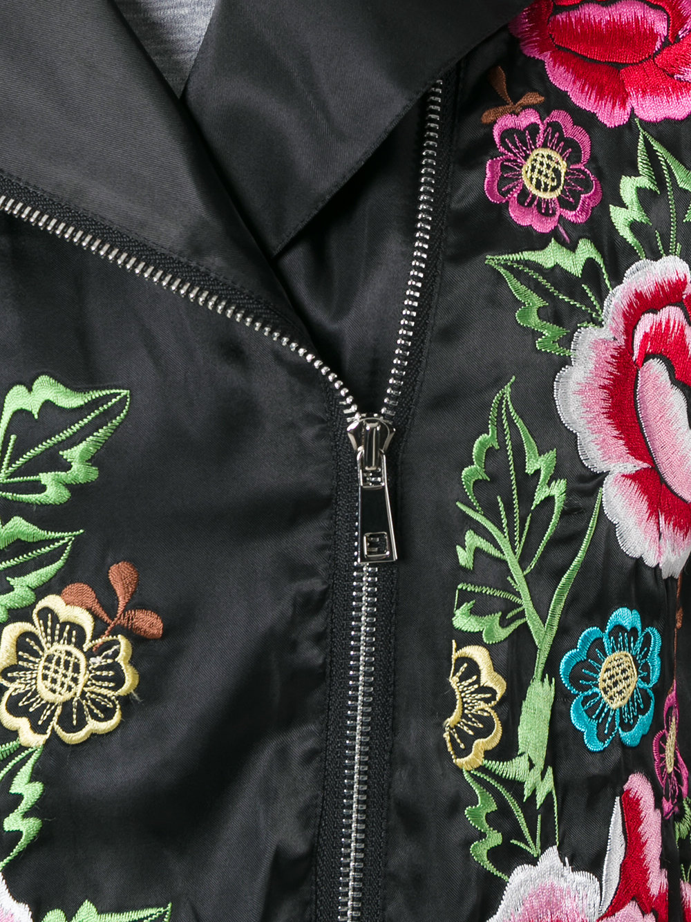 embroidered flower jacket 