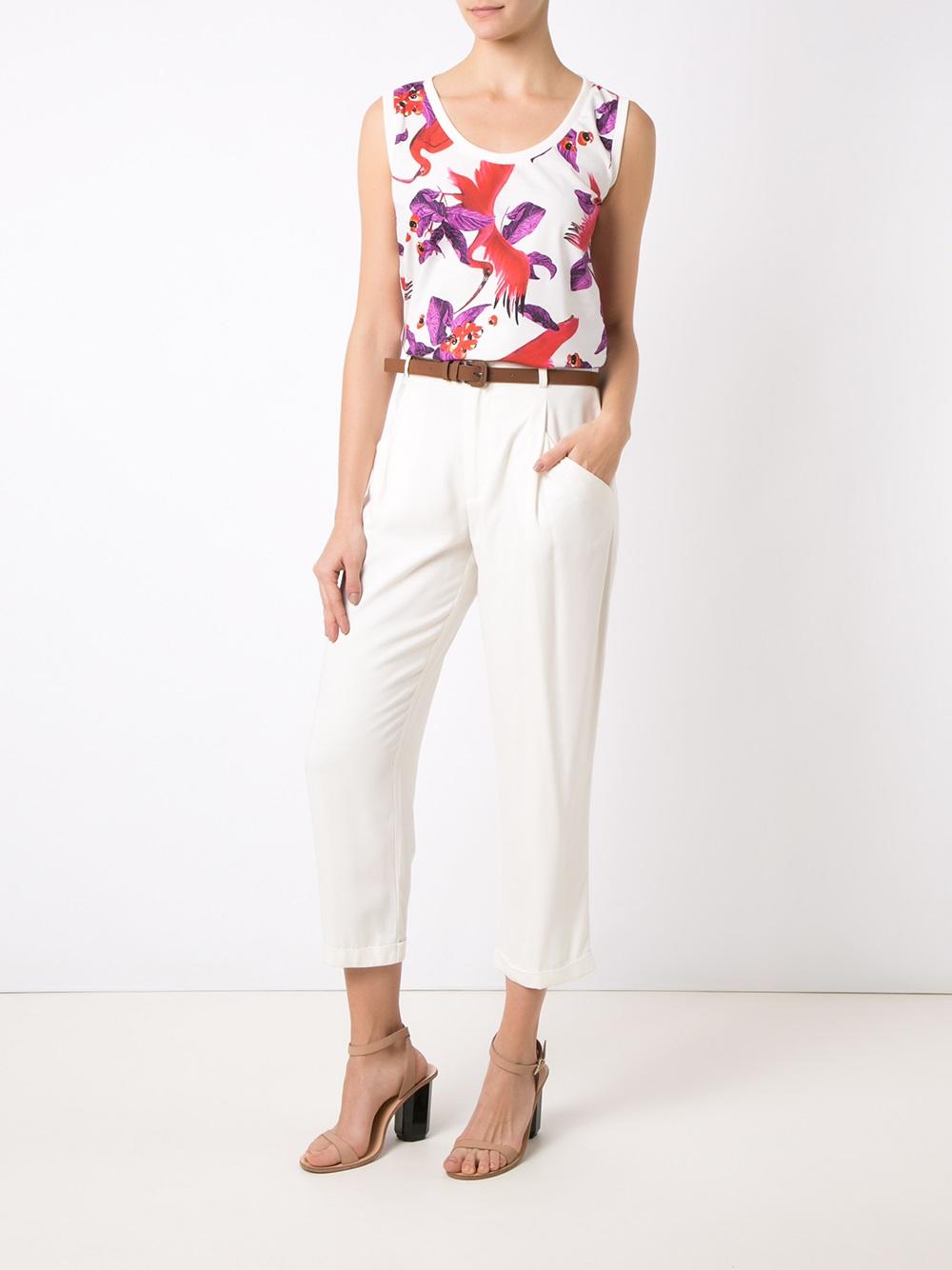 printed tank top