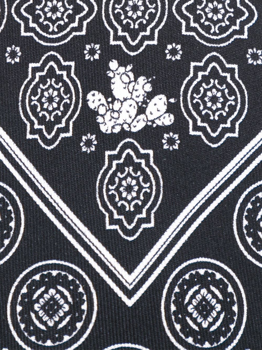 paisley print tie