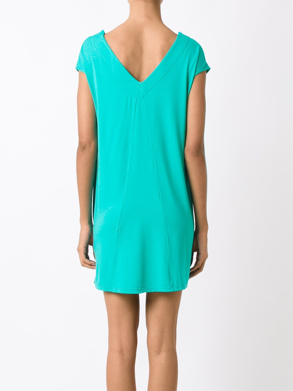 v neck dress