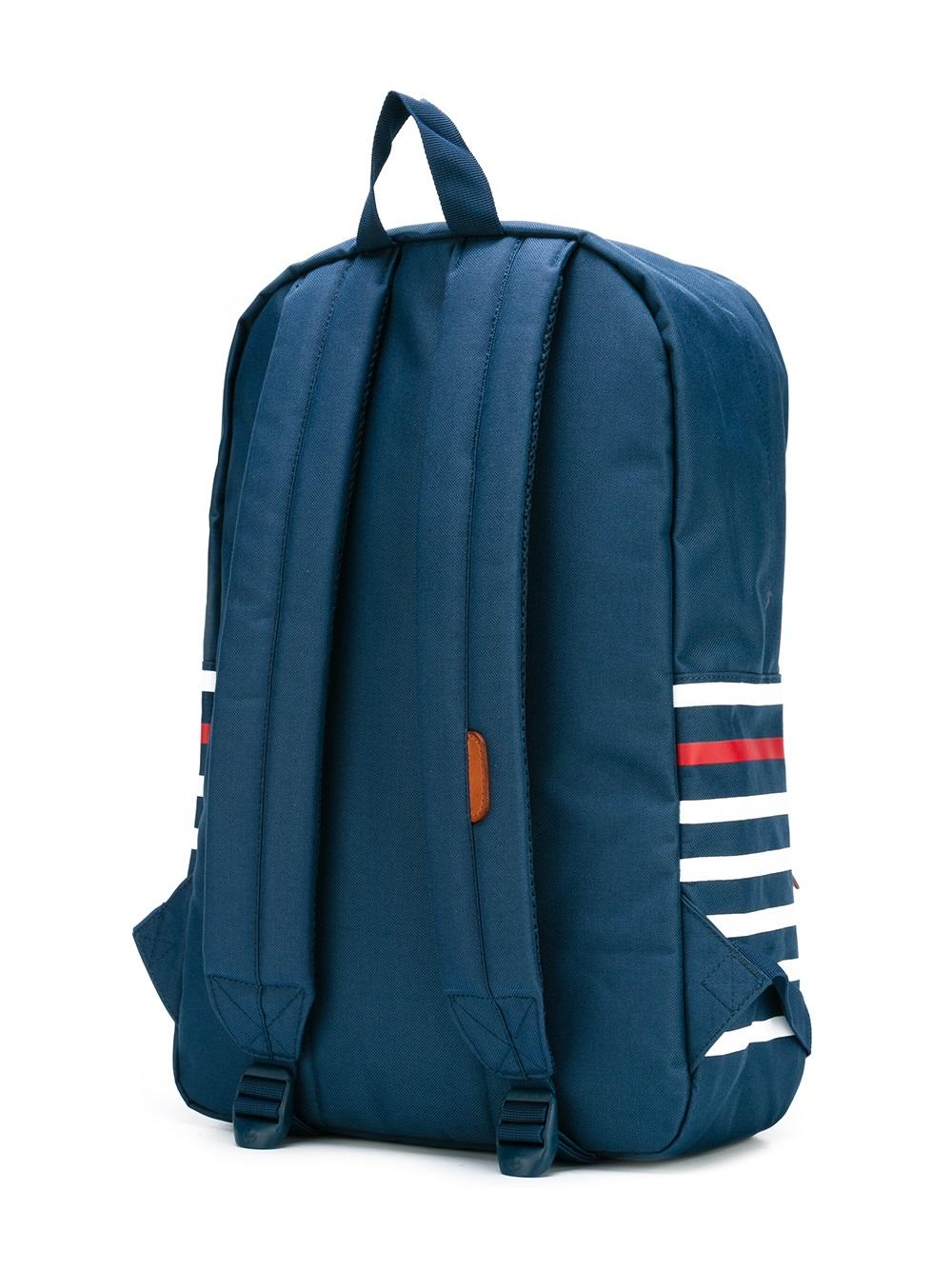 striped detailing backpack