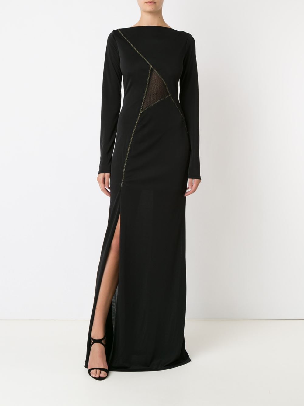 cut out details dress
