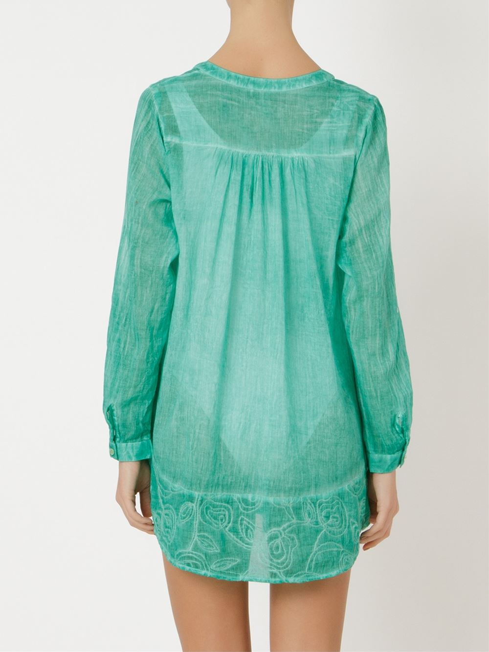 embroidered kaftan