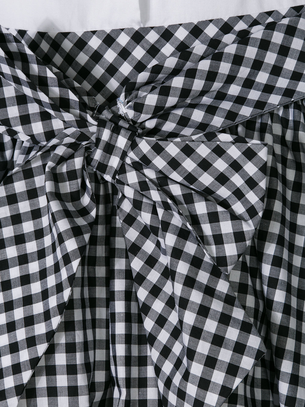 checked skirt dress