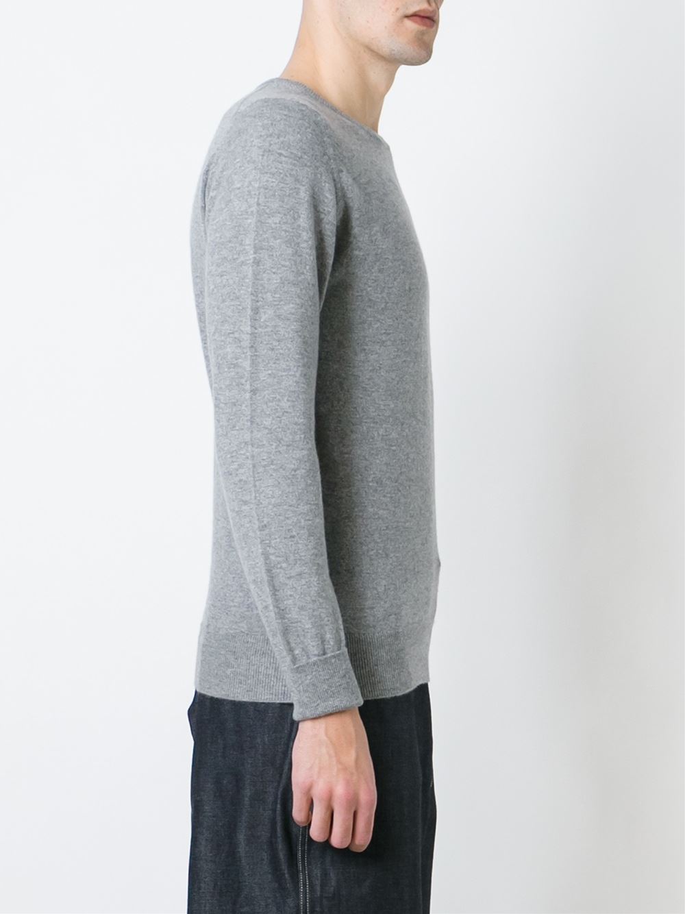 cashmere crew neck jumper