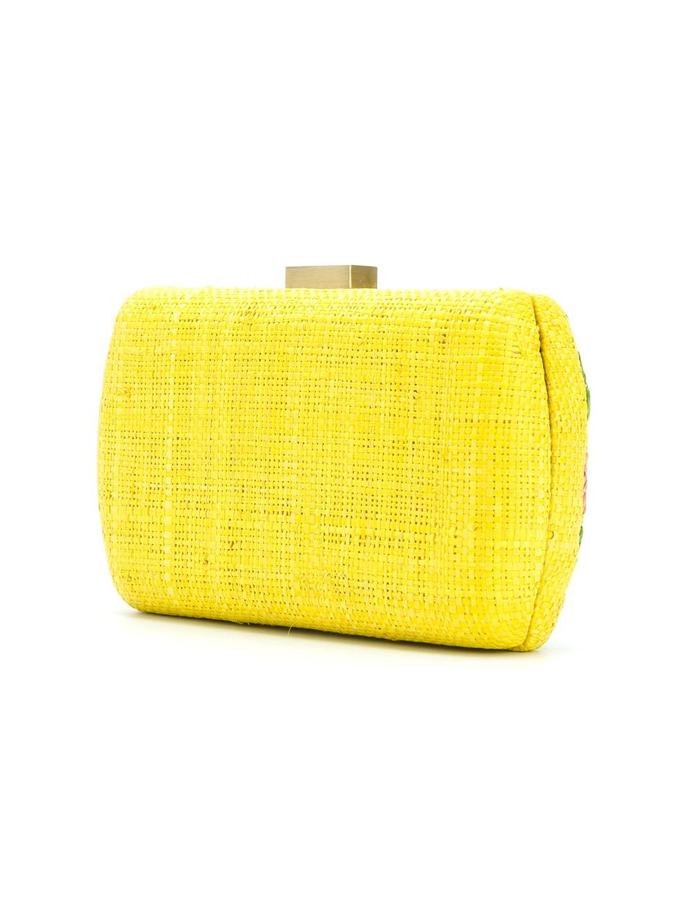 straw clutch bag