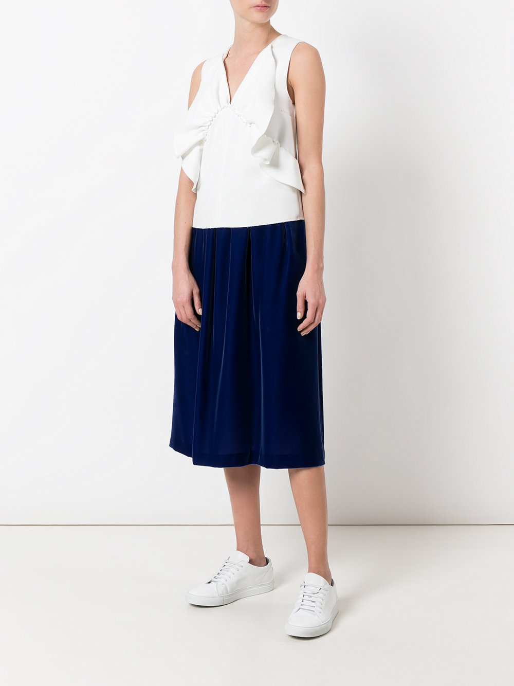 velvet full skirt
