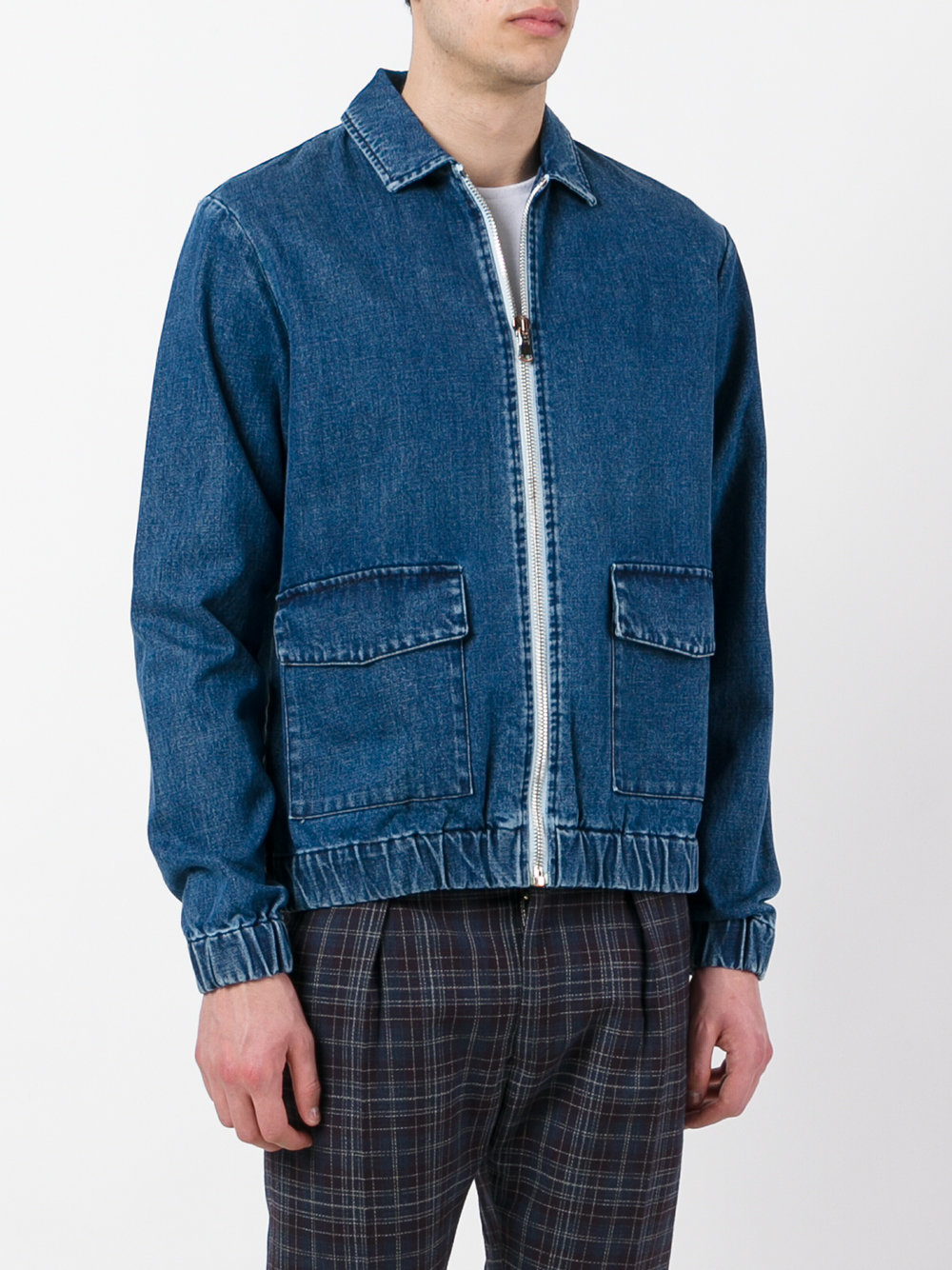 zipped jacket