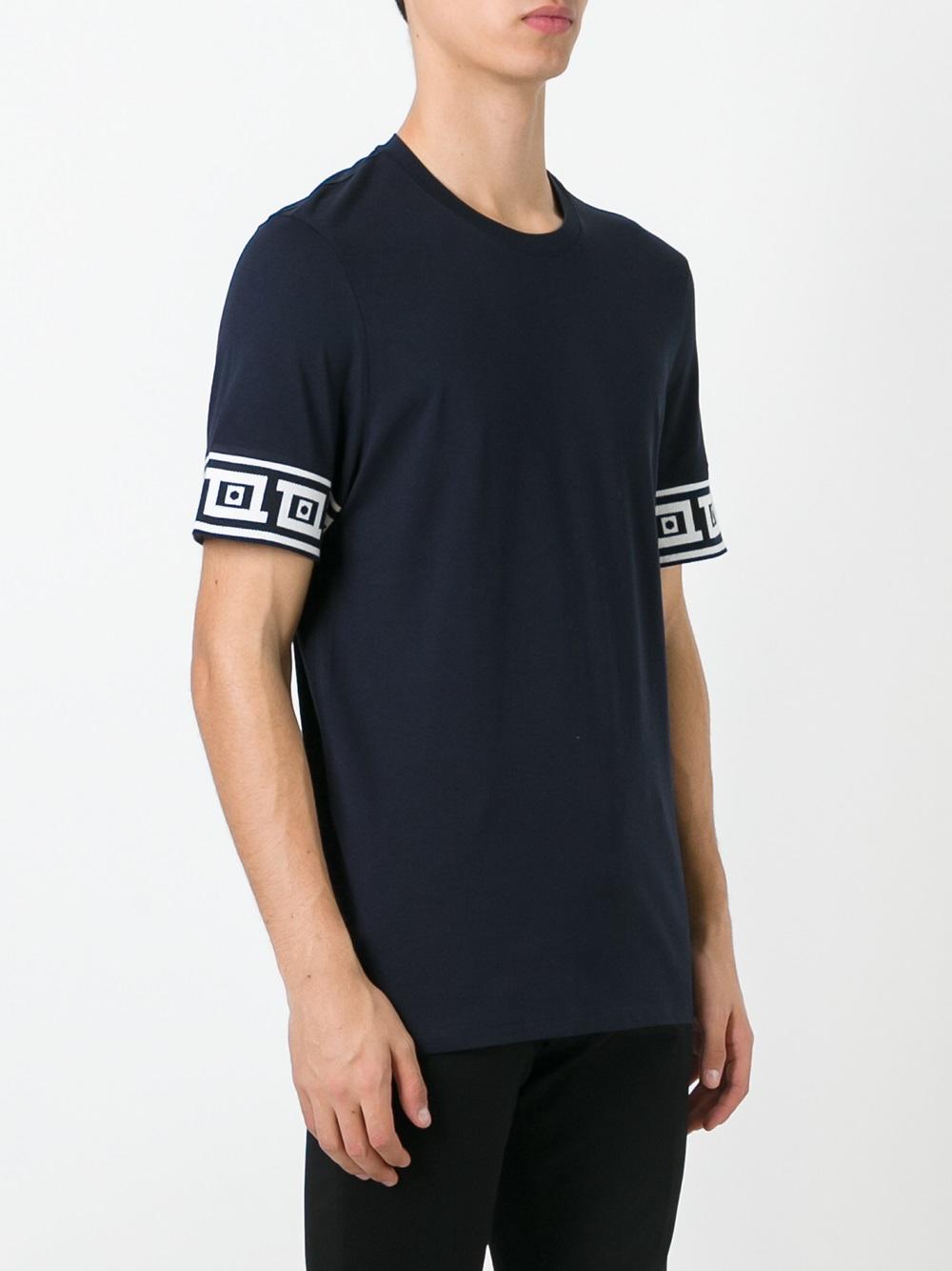 printed detail T-shirt 