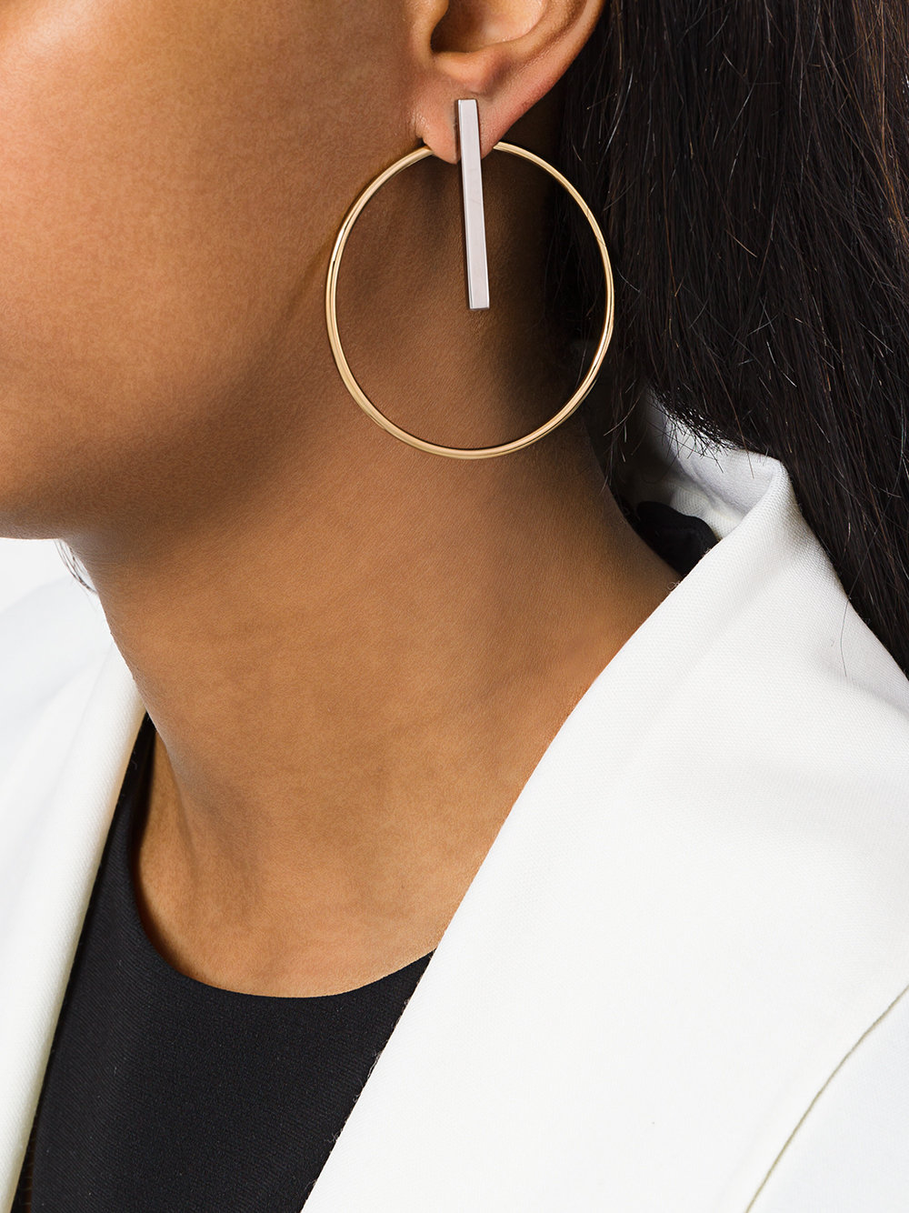 circle earrings