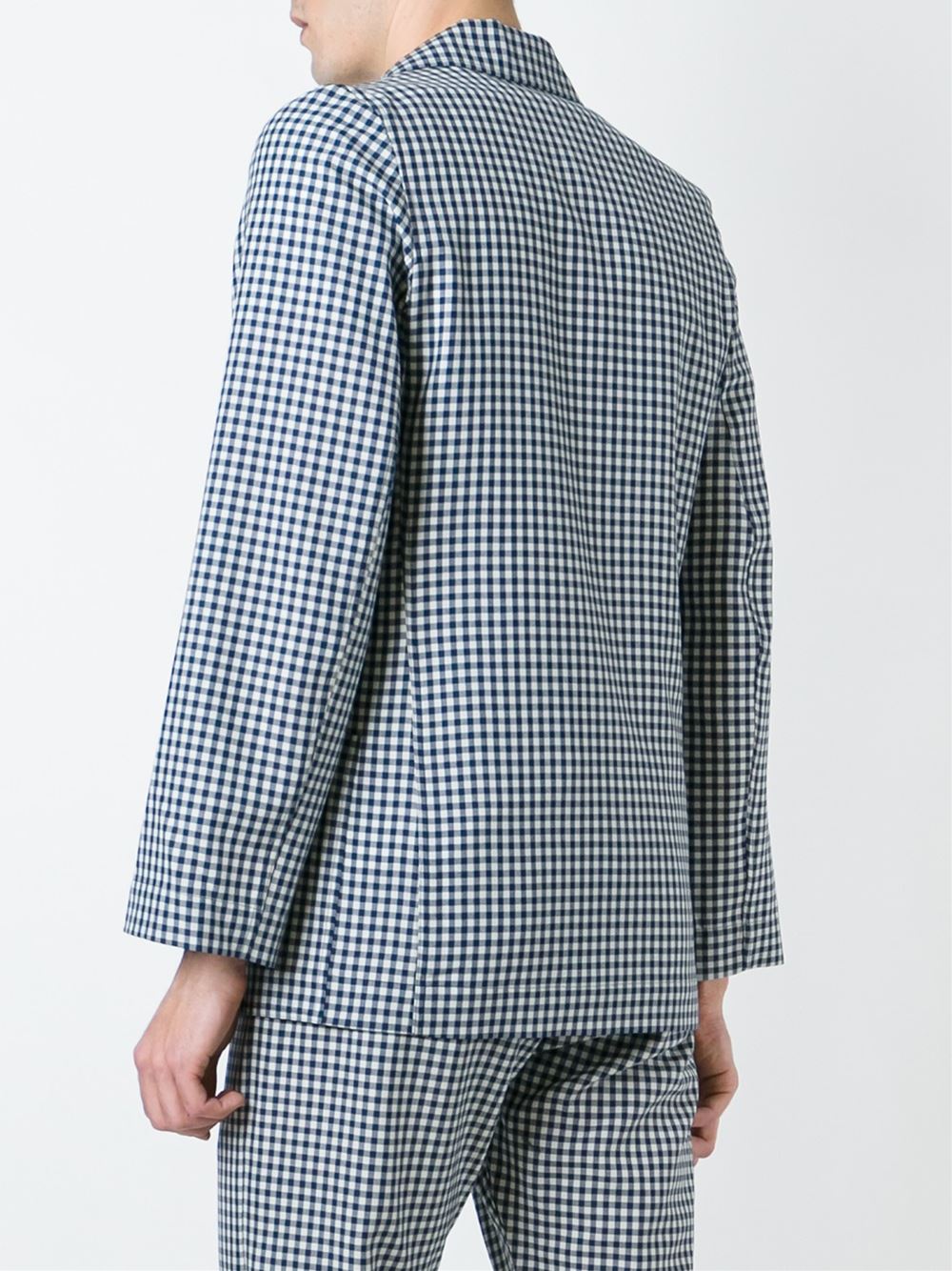 checked jacket