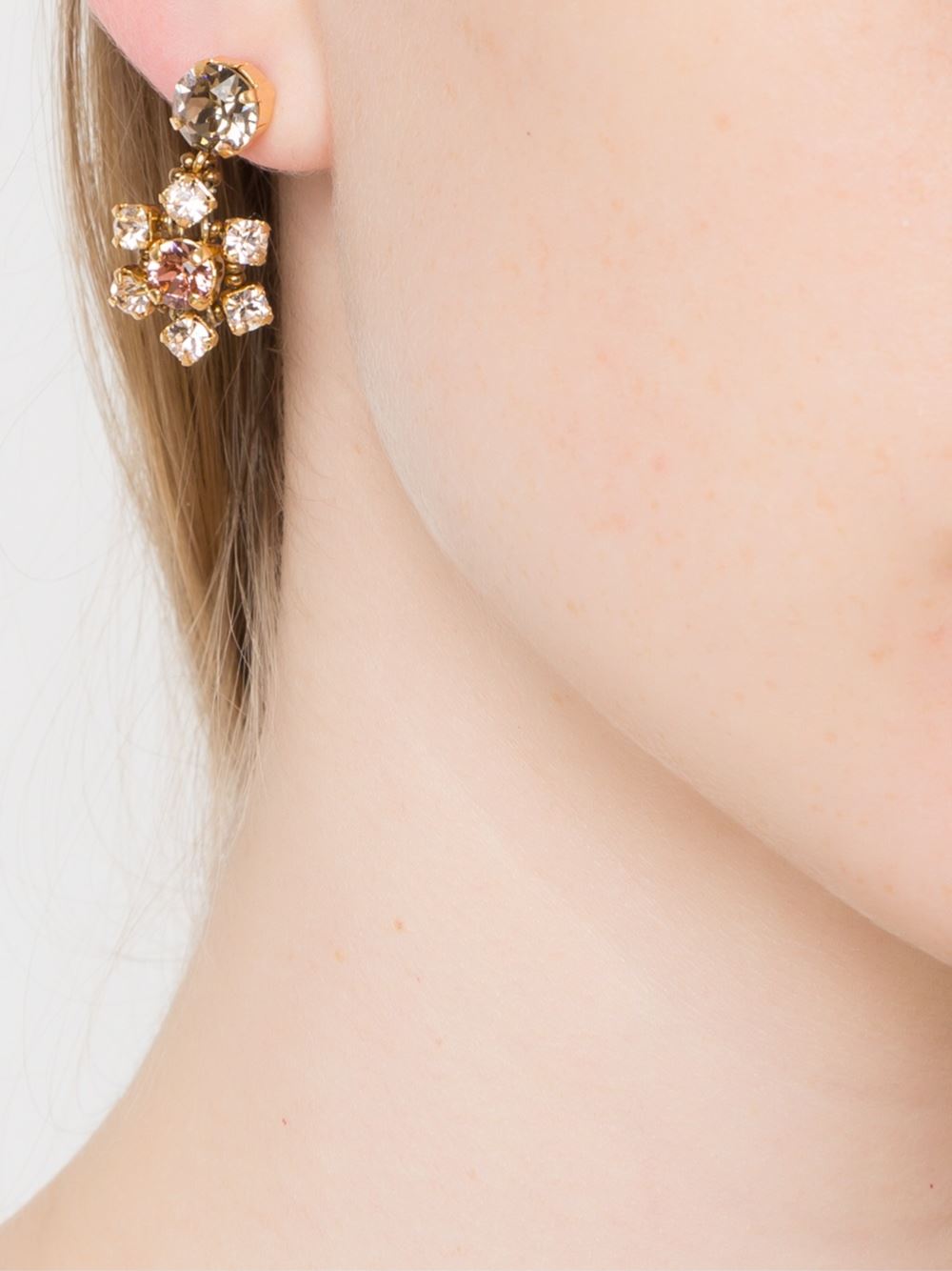 embellished earrings