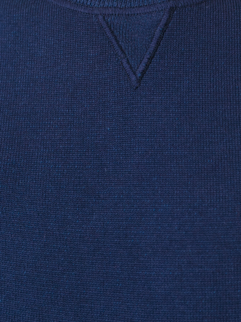 ribbed trim sweatshirt 