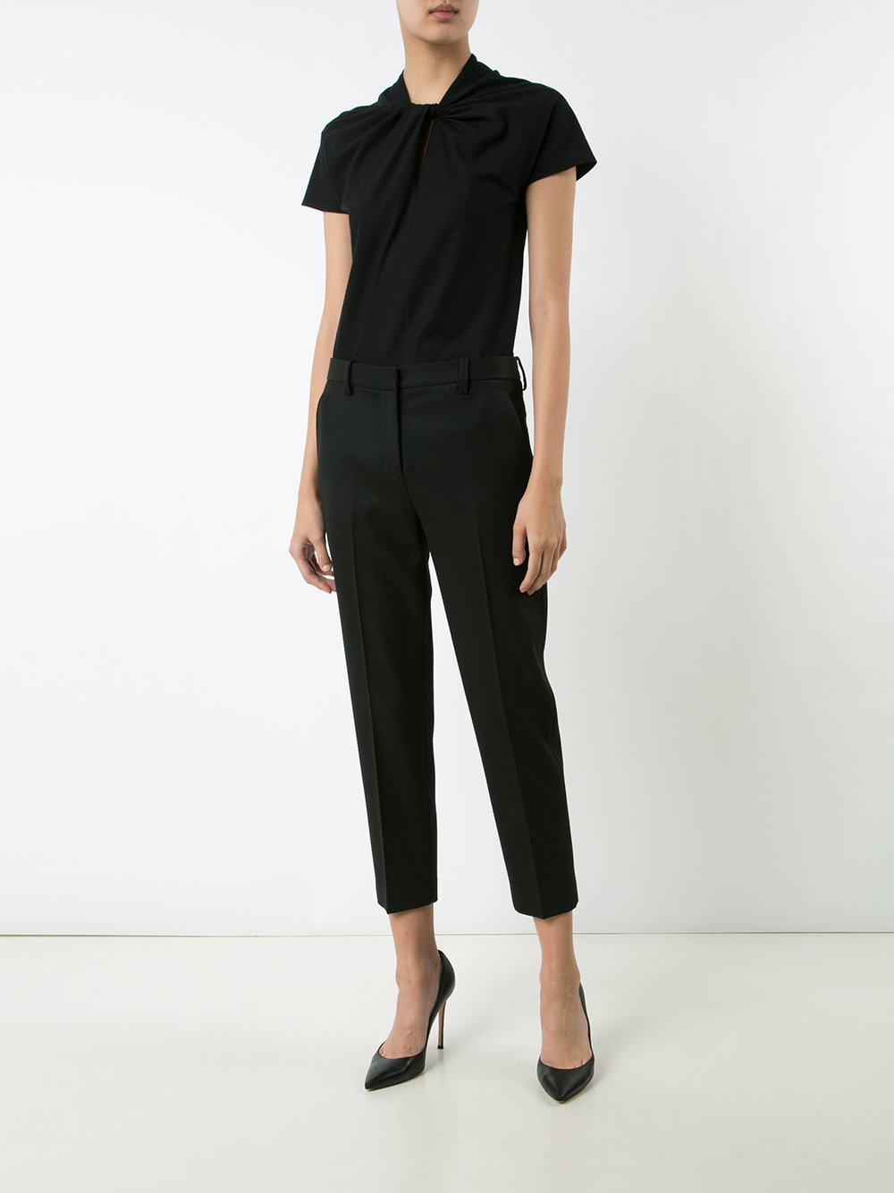 tie knot detail T-shirt