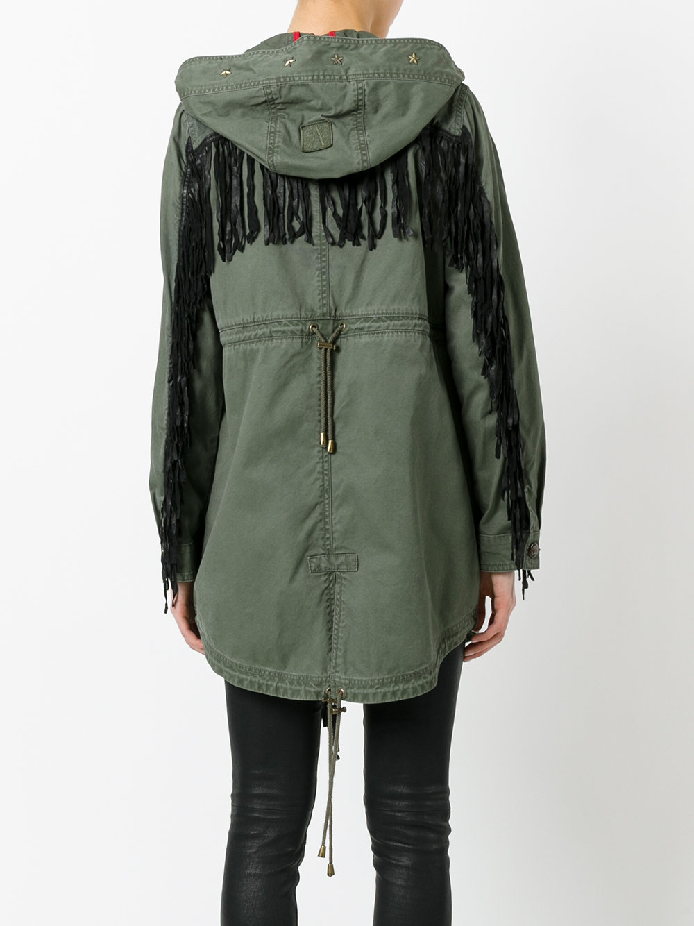 fringed parka 