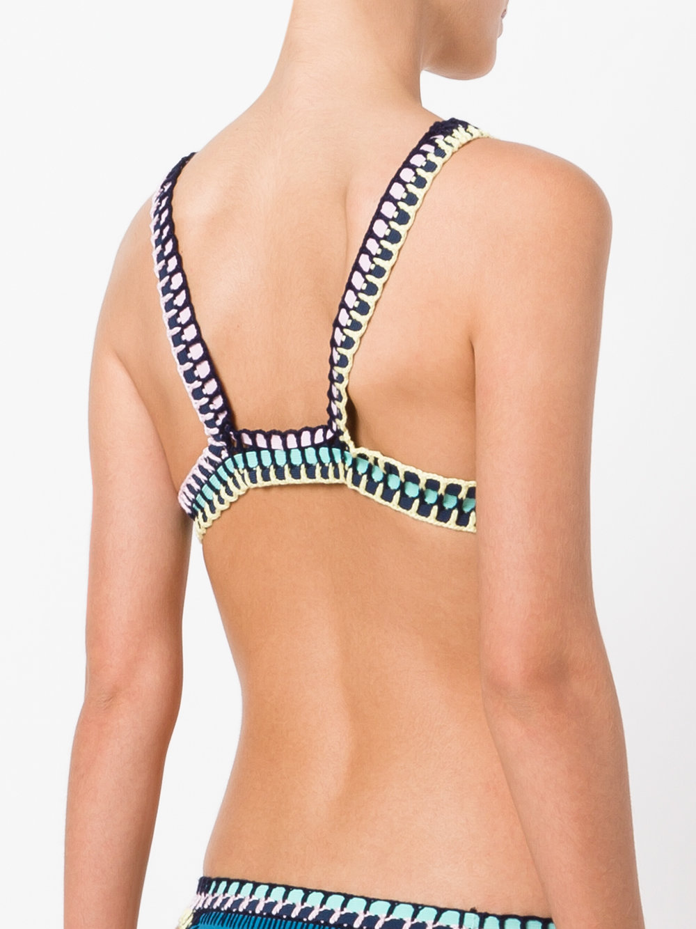 Embroidered Flor bikini top