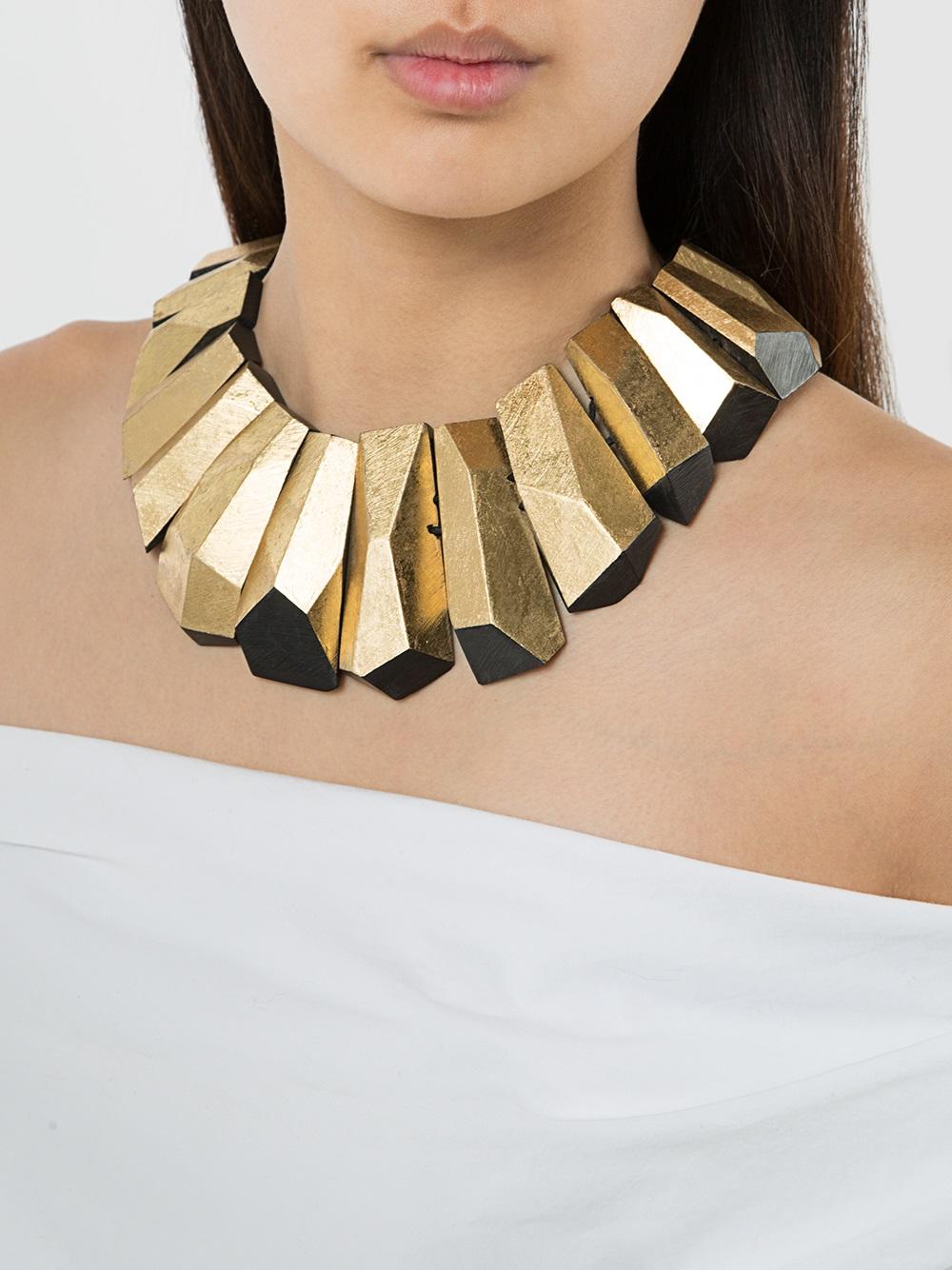 facet necklace