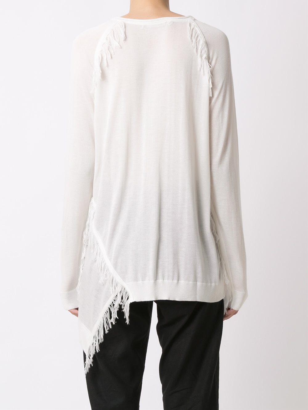 fringed blouse