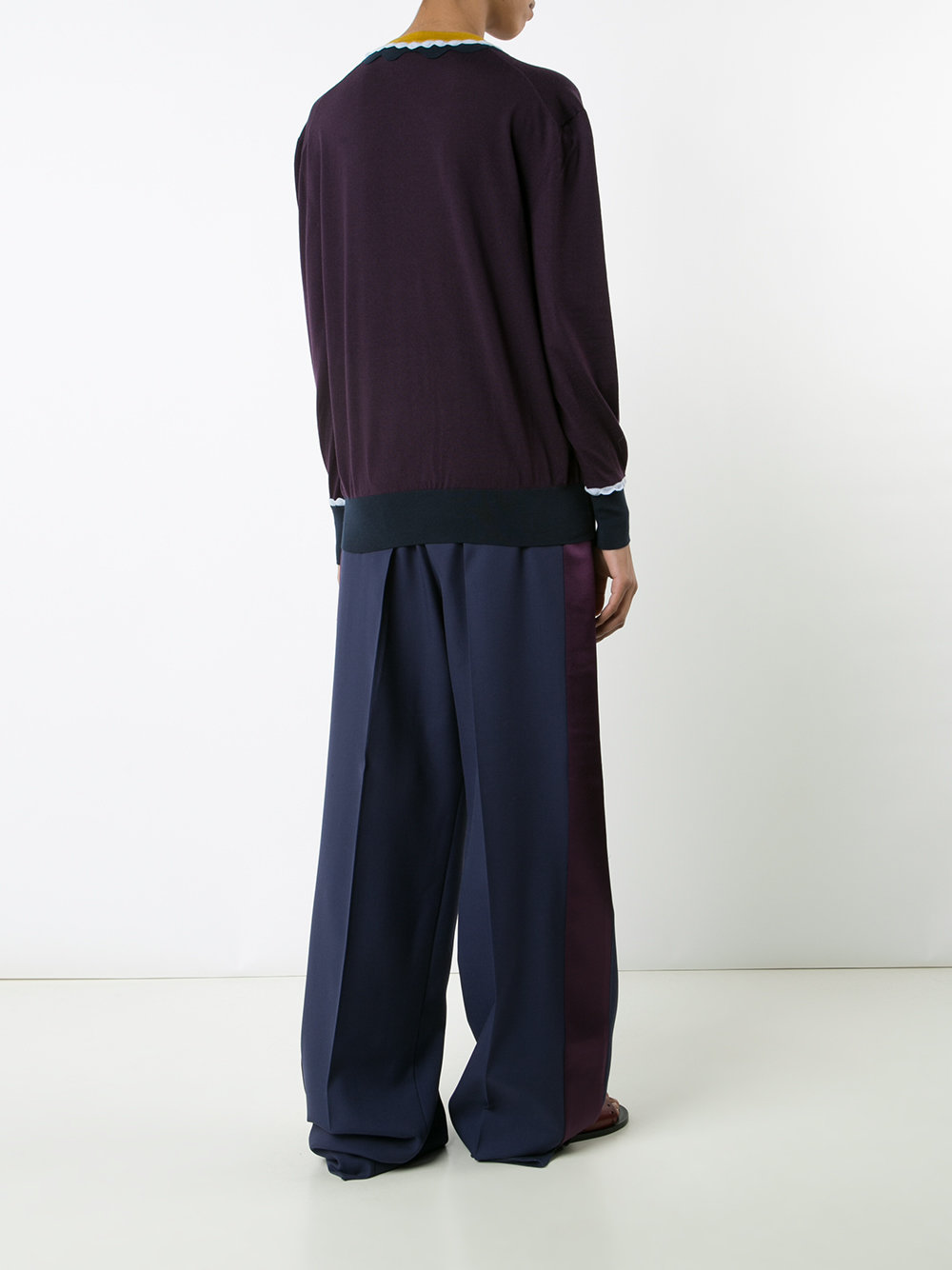 belted palazzo pants
