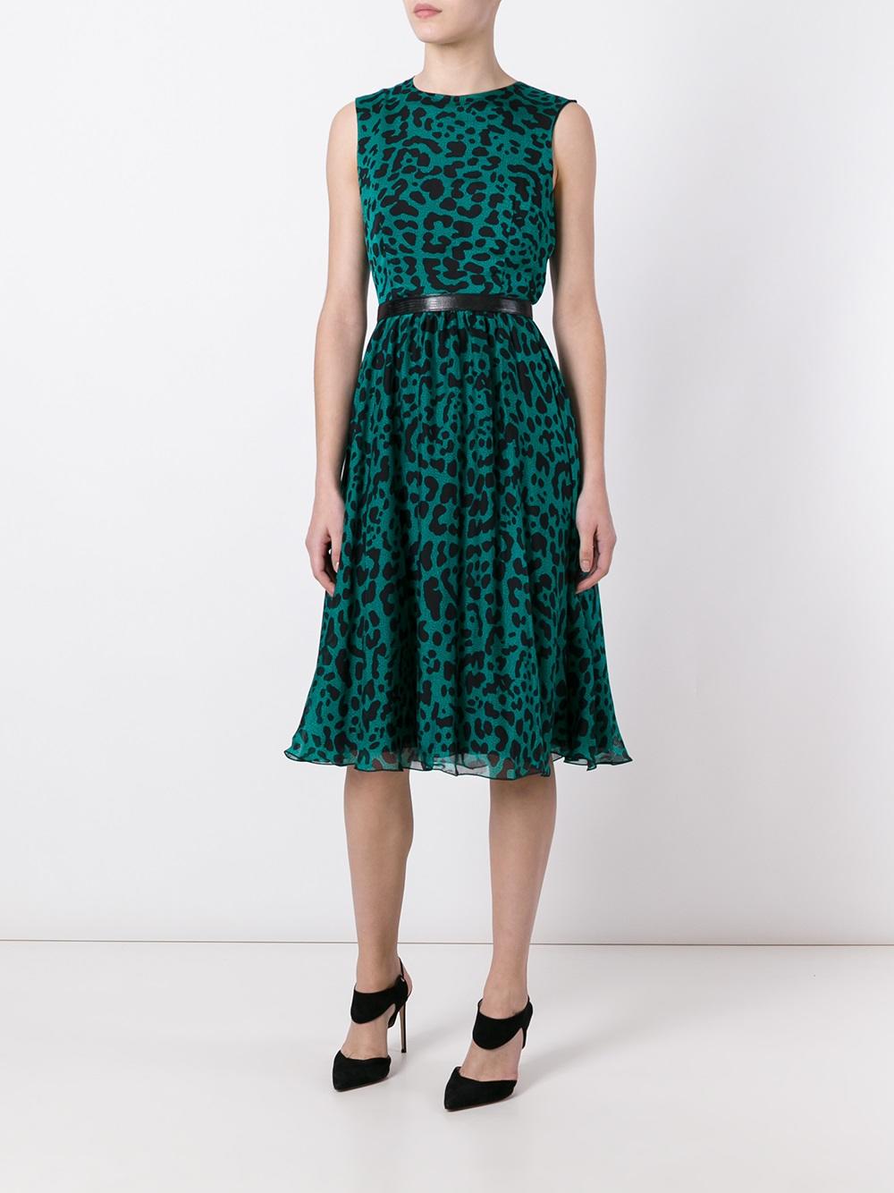 leopard print dress