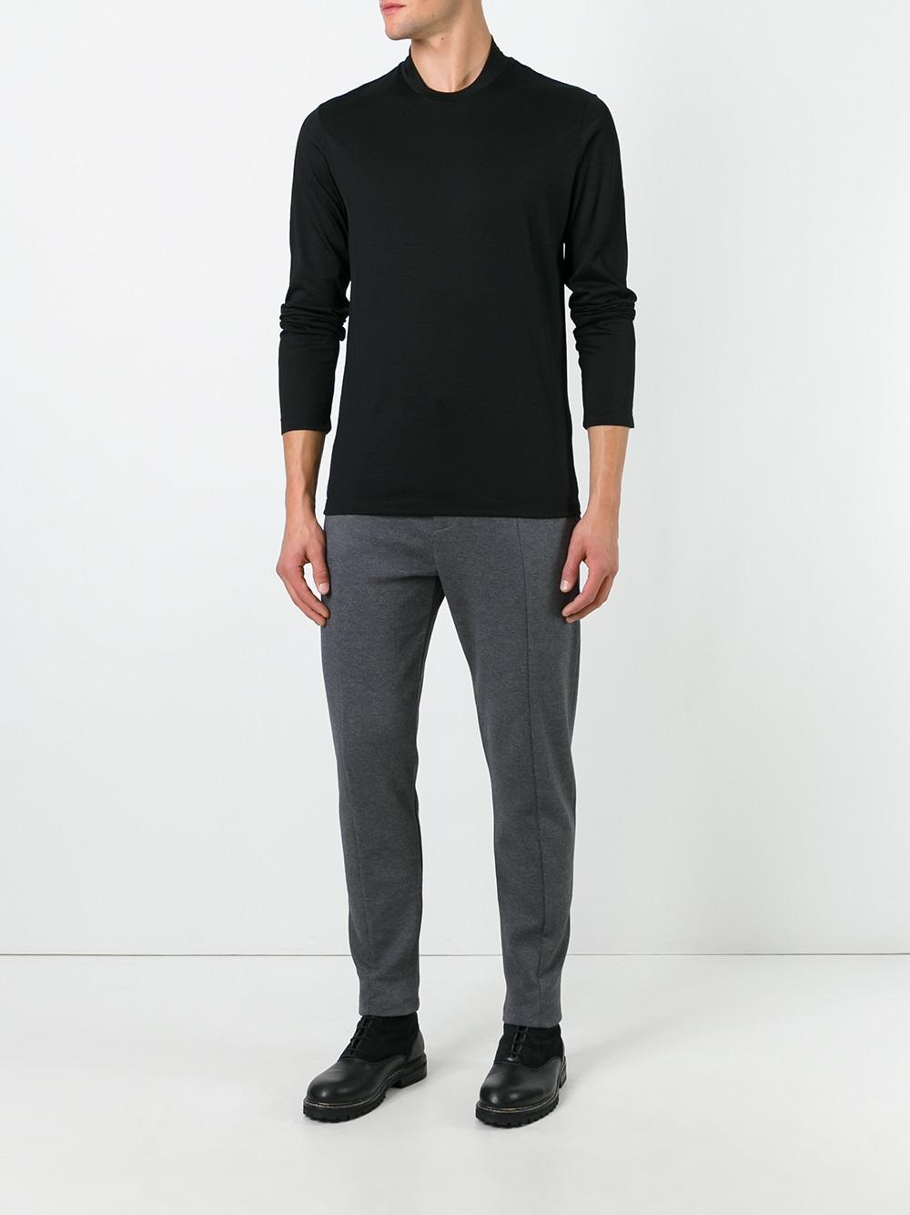 stand up collar jumper