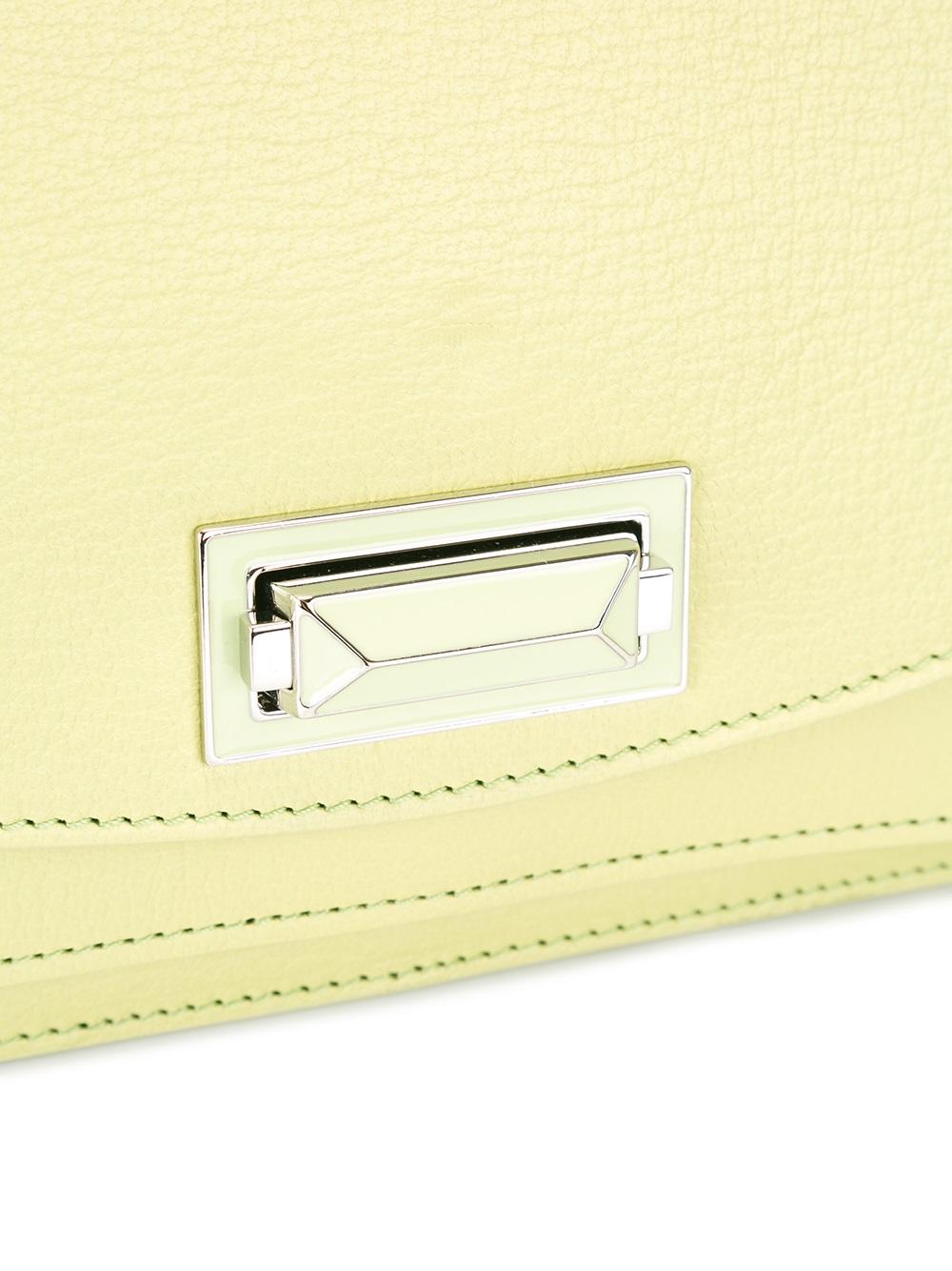 flap front shoulder bag