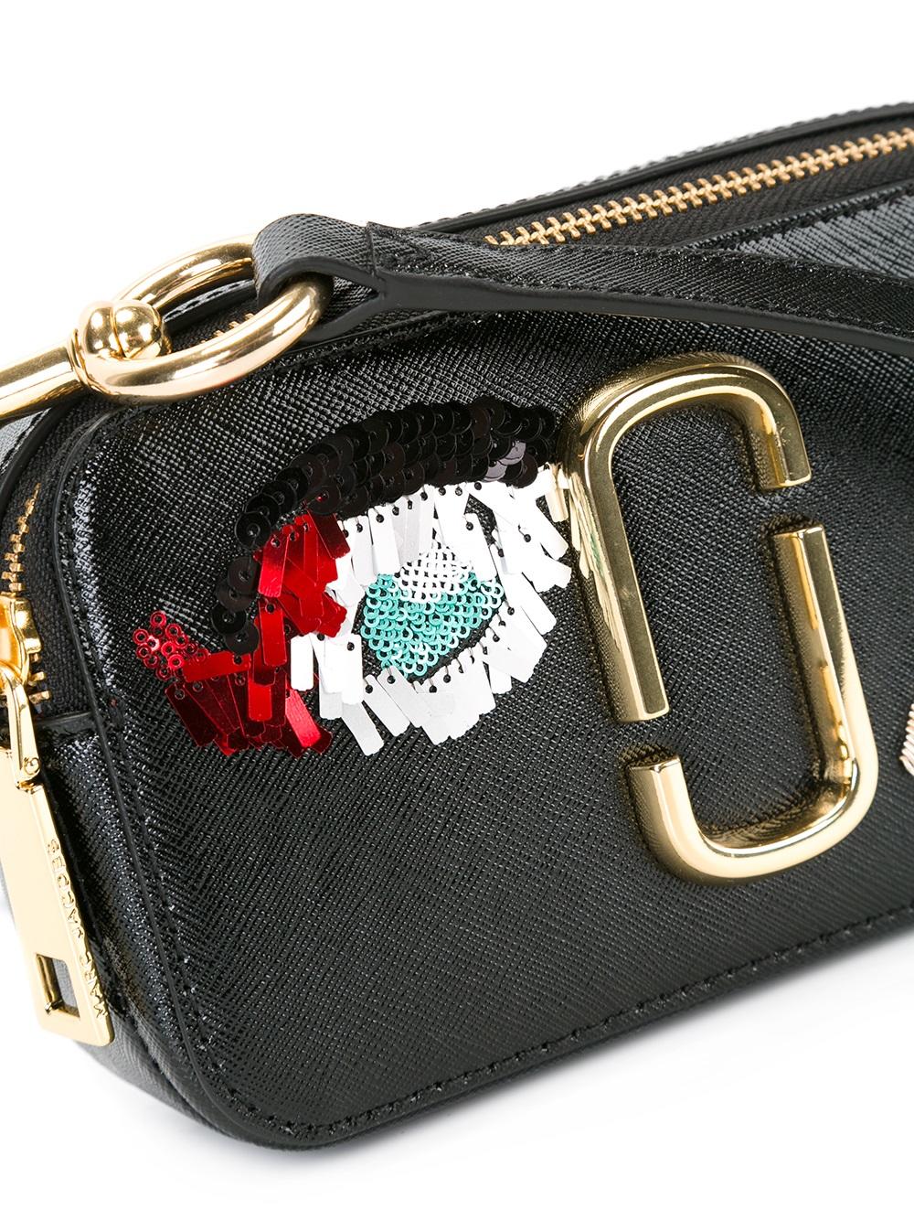 Vintage Collage Snapshot crossbody bag