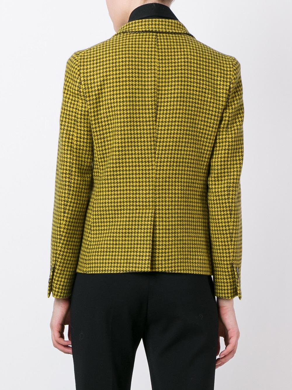 houndstooth blazer