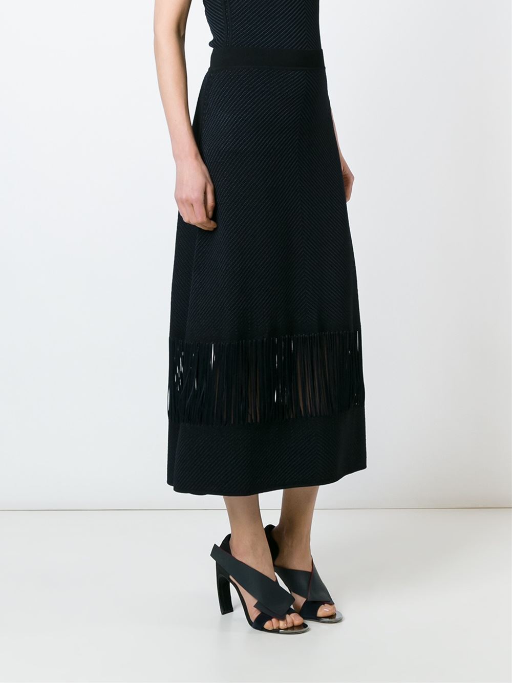 'Sybella' knitted skirt
