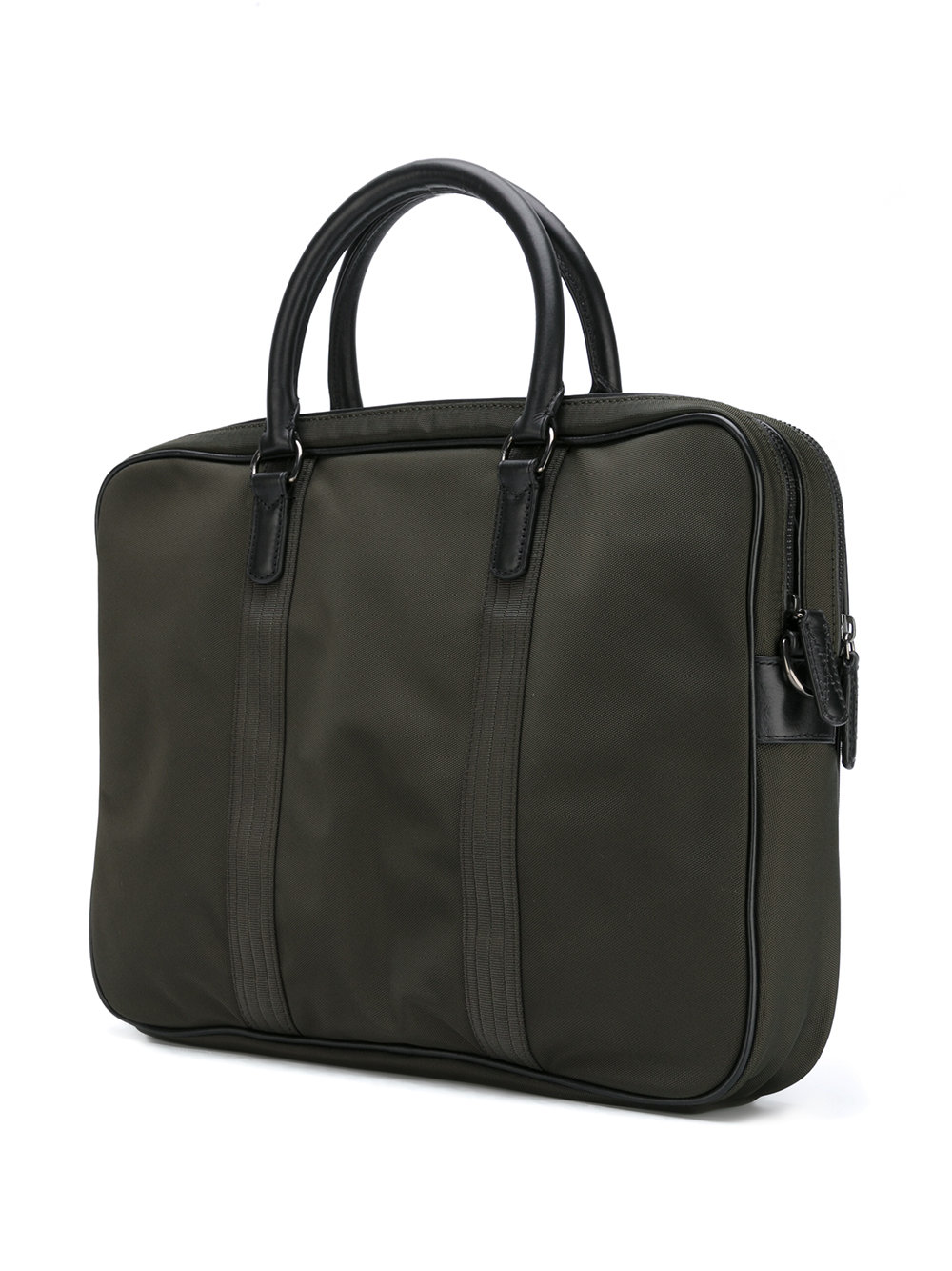 logo plaque laptop bag 