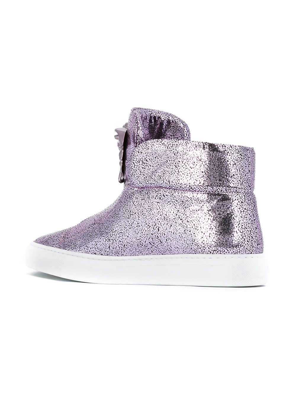 Medusa laceless hi-top sneakers