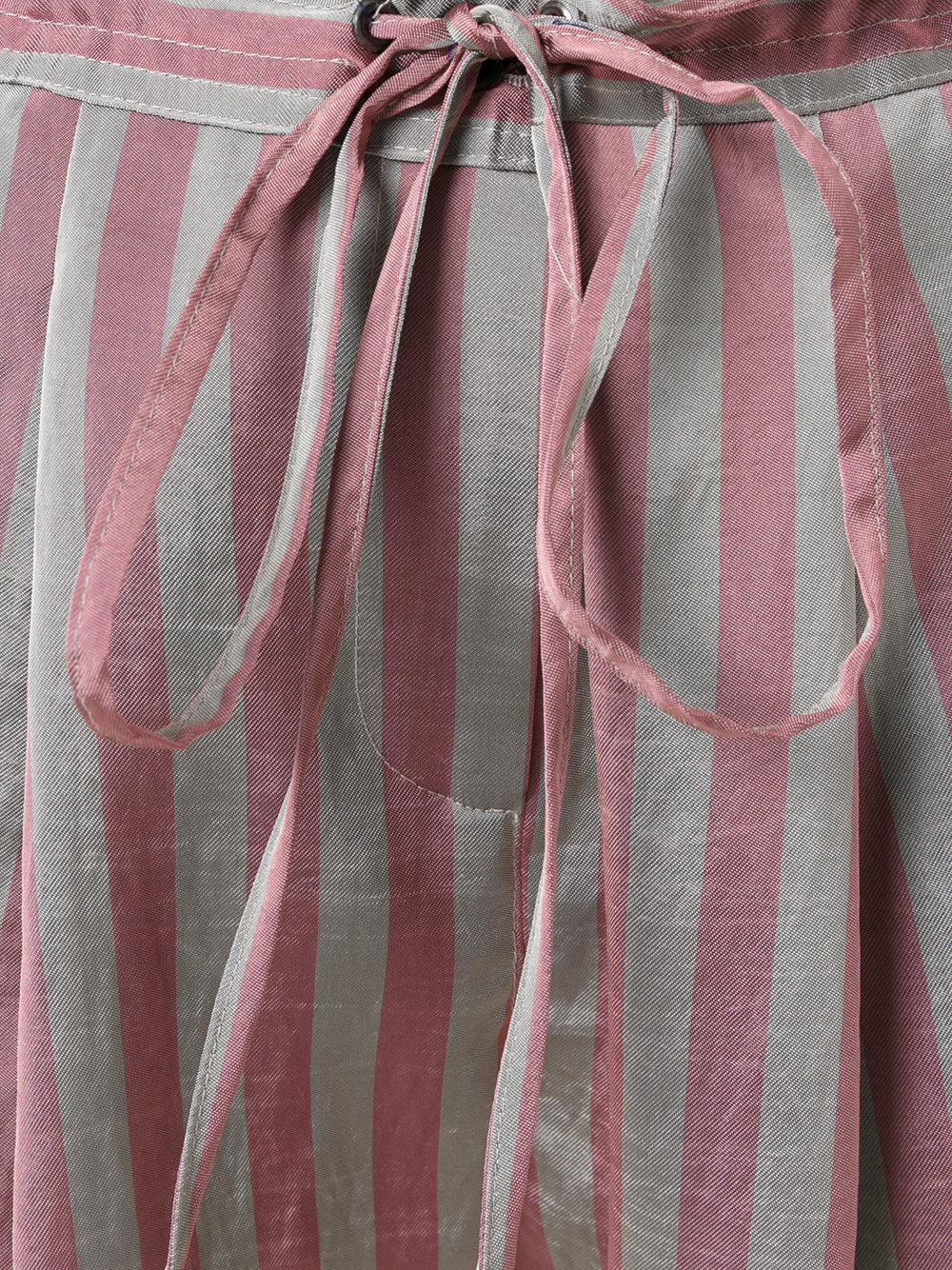 striped cropped trousers