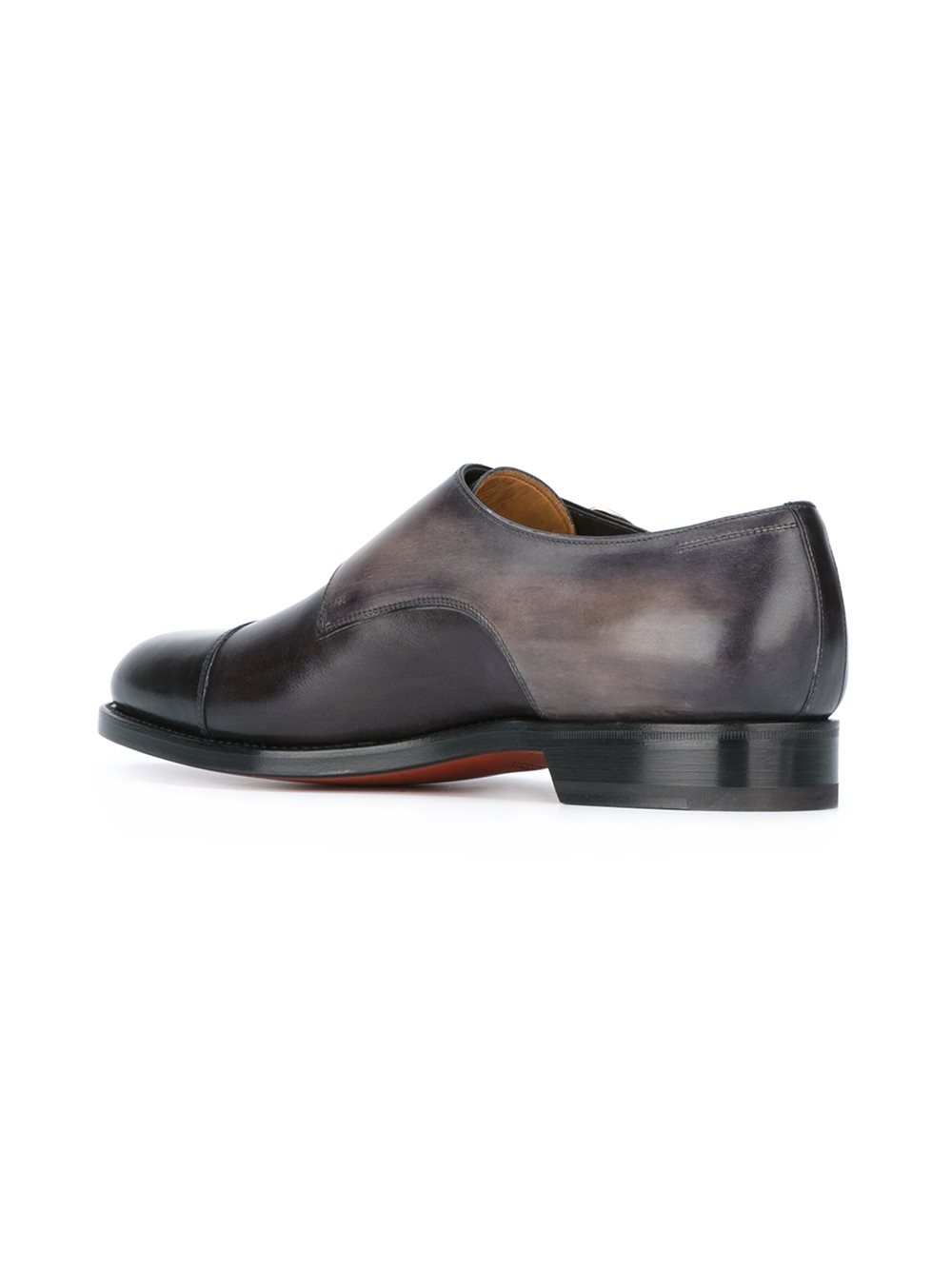 panelled monk shoes