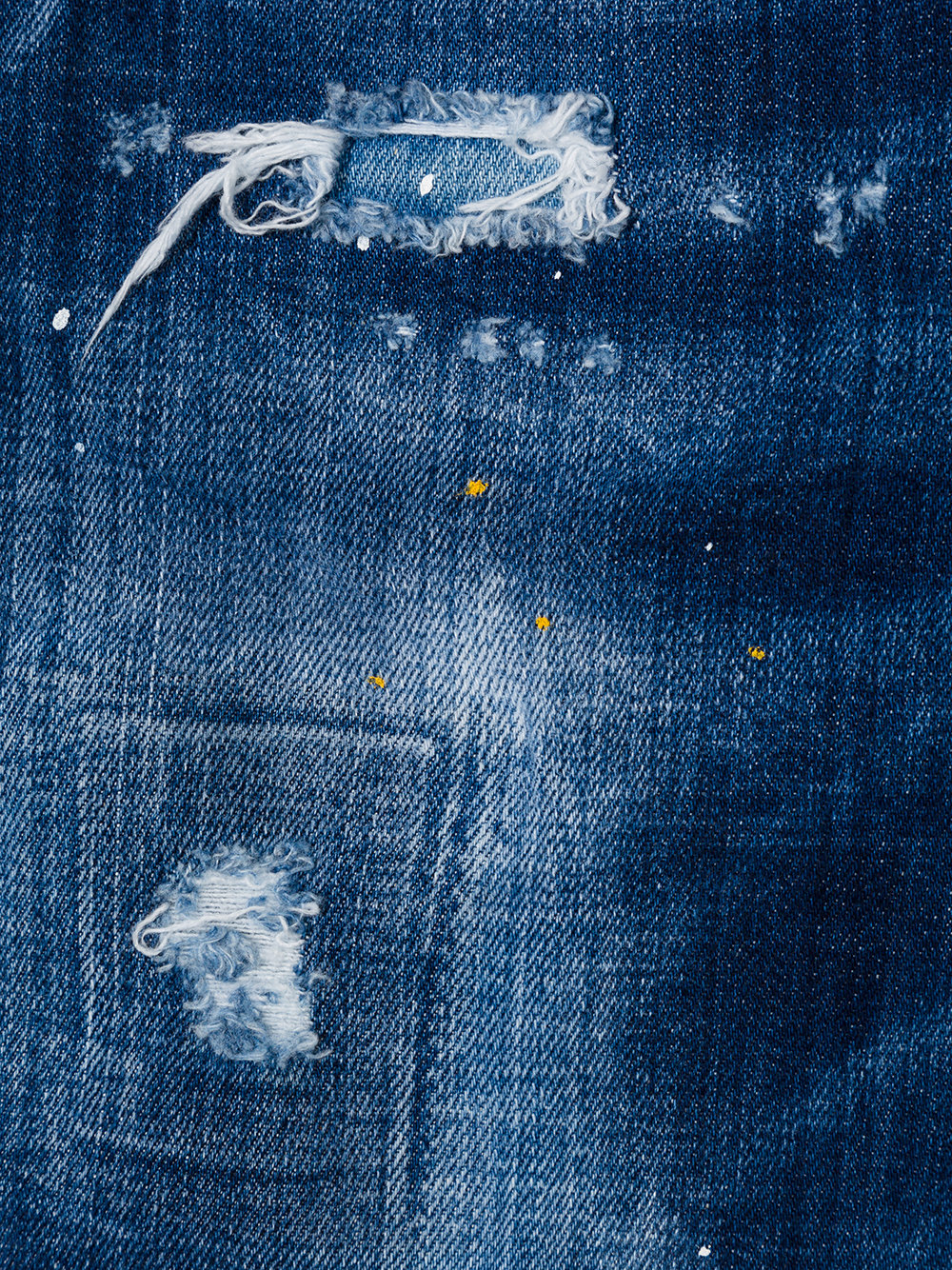 distressed jeans