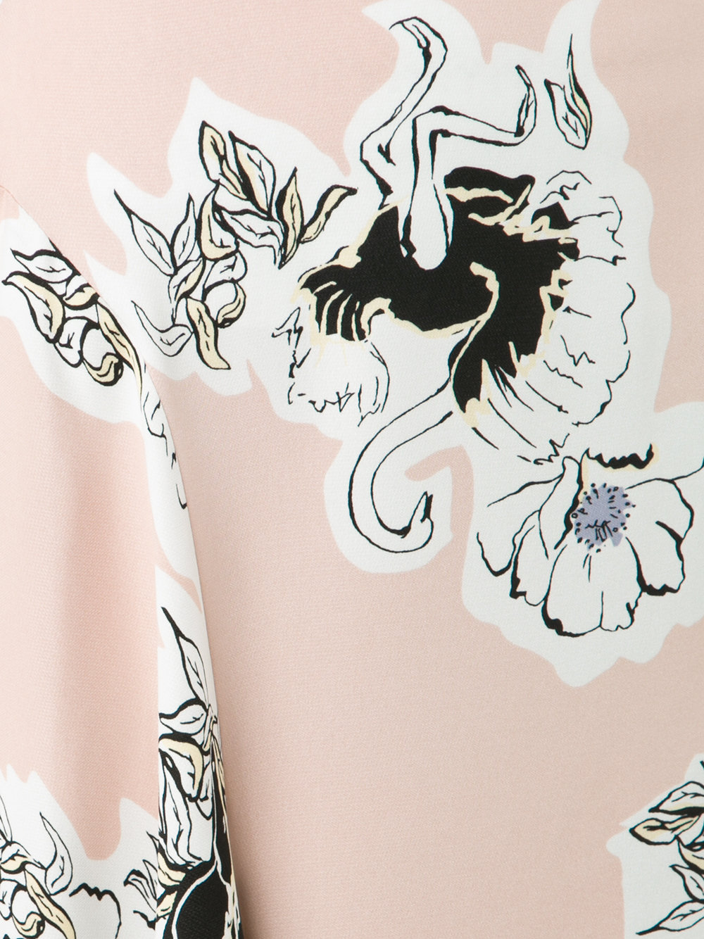 floral pleated skirt
