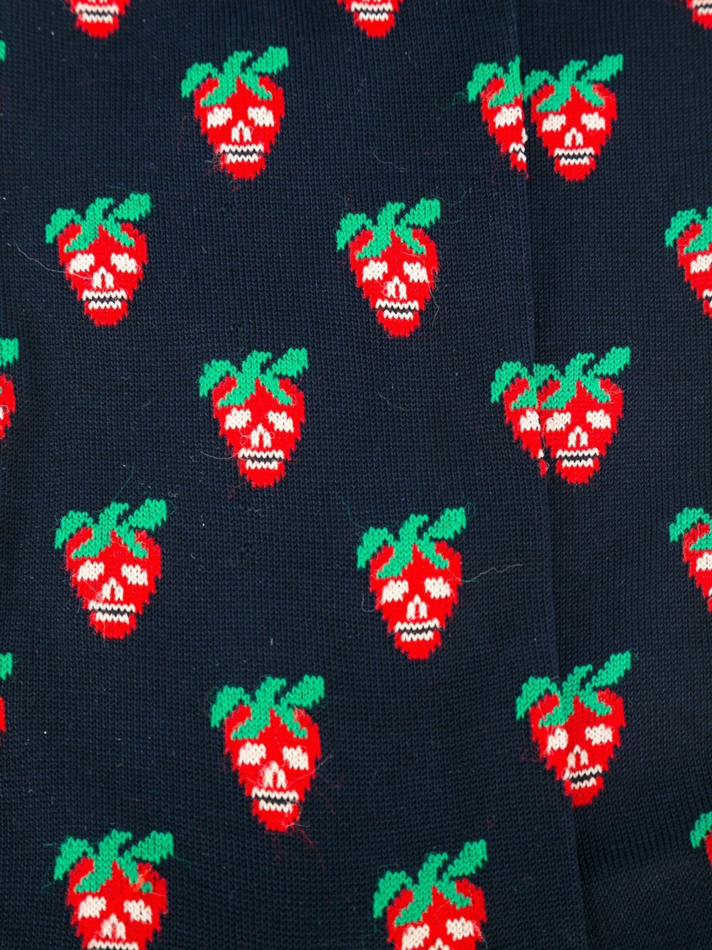 strawberry pattern socks 