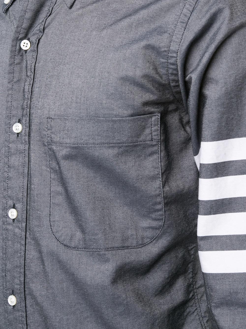 striped detail shirt