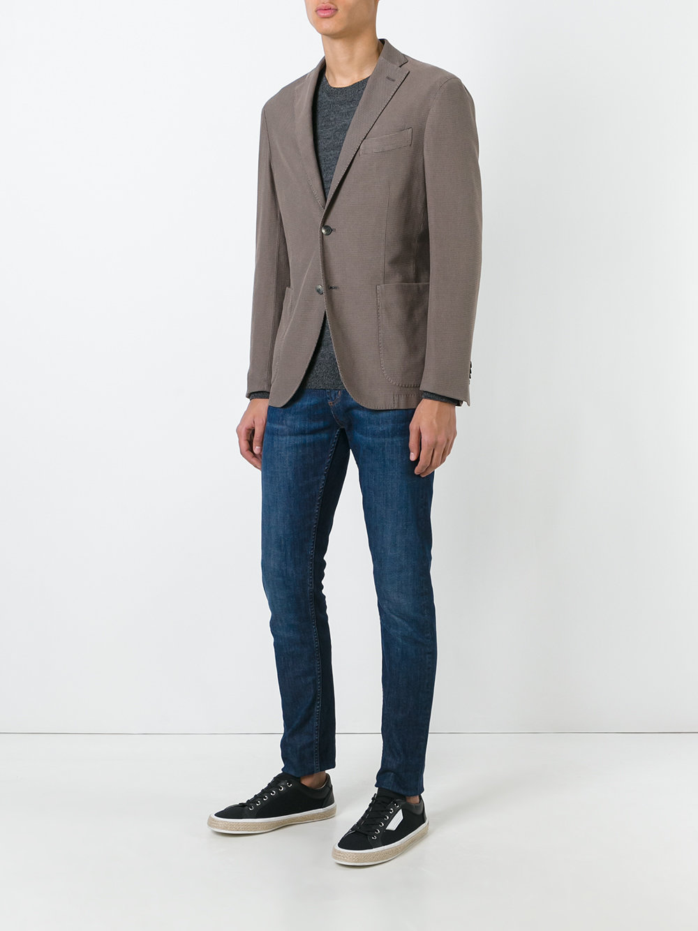 two-button blazer