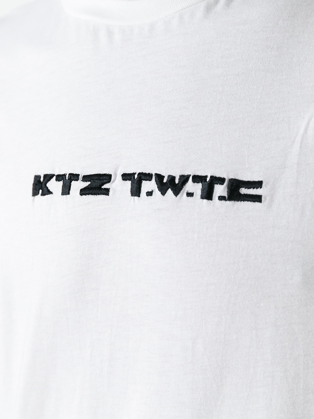 'TWTC' embroidered T-shirt