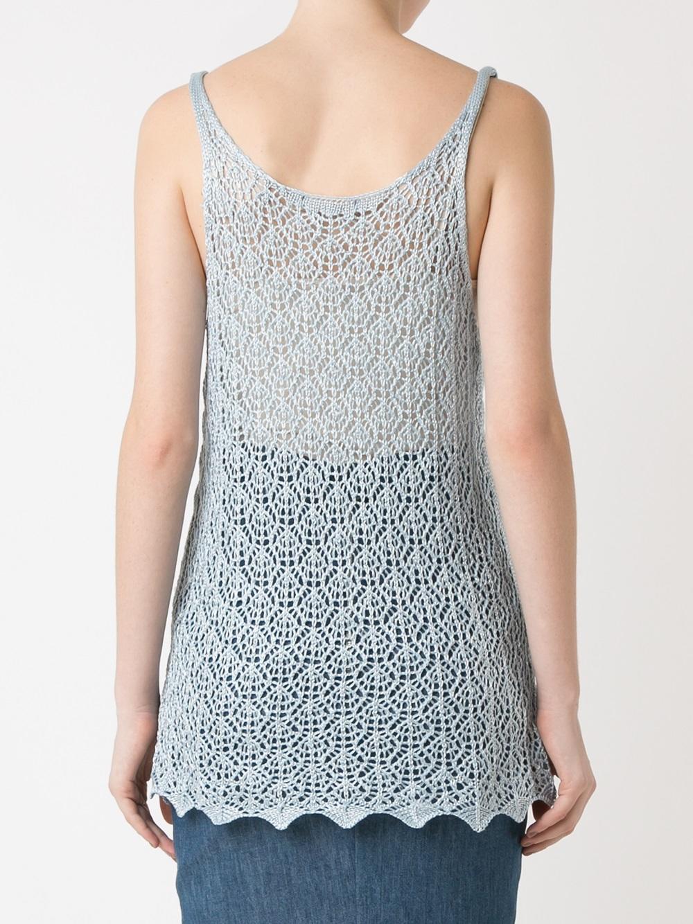 knitted tank top