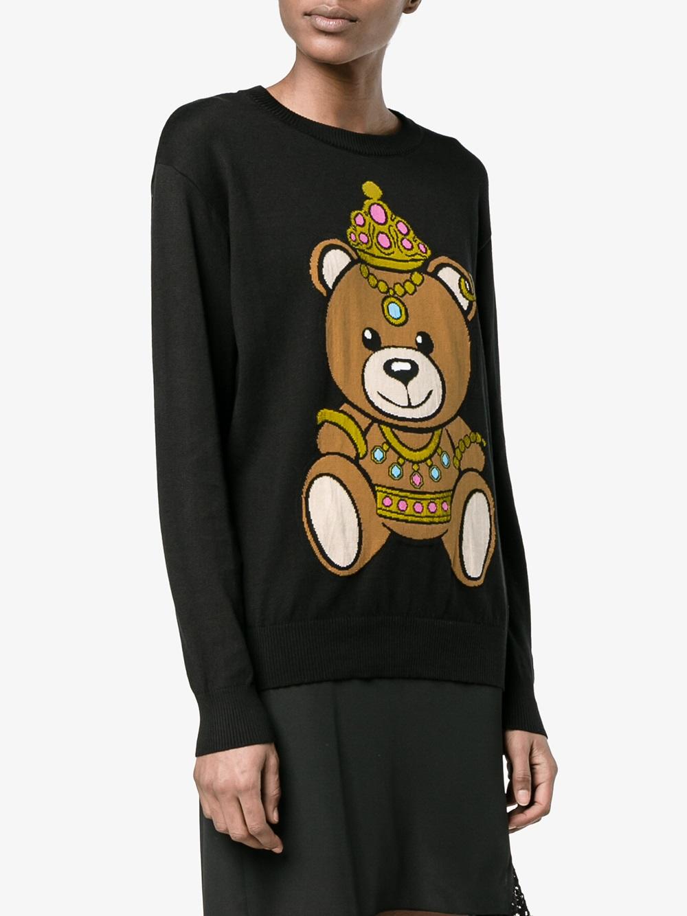 teddy intarsia jumper