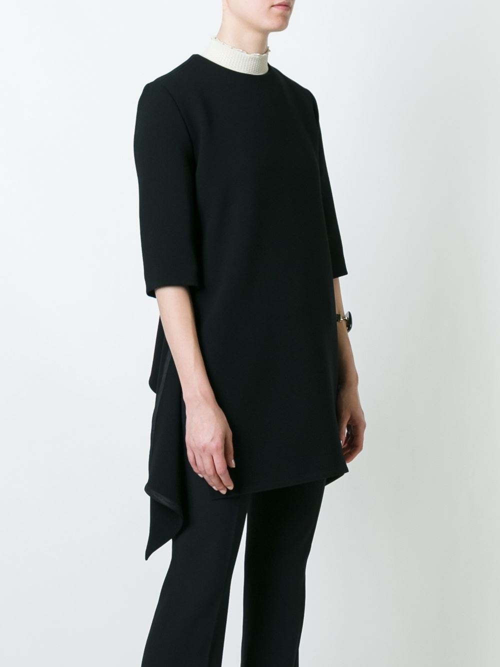 asymmetric hem top