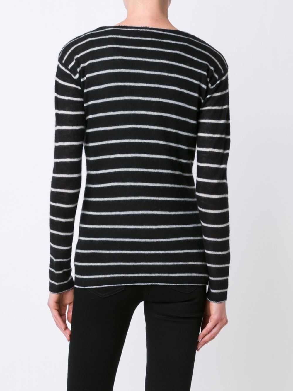 striped top