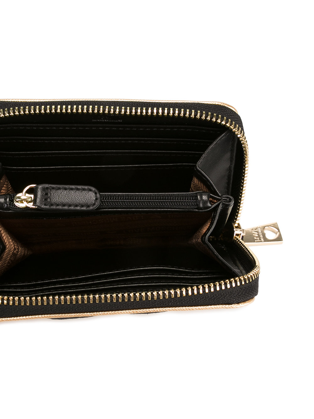 logo print wallet 