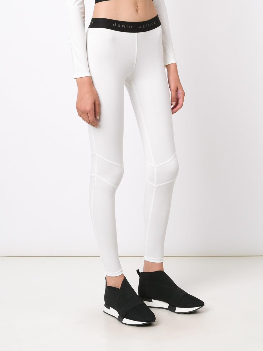 logo waist leggings