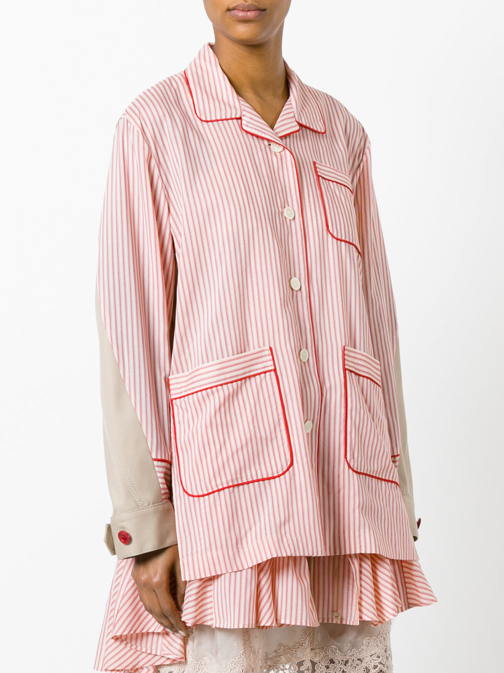 layered pyjama-style dress