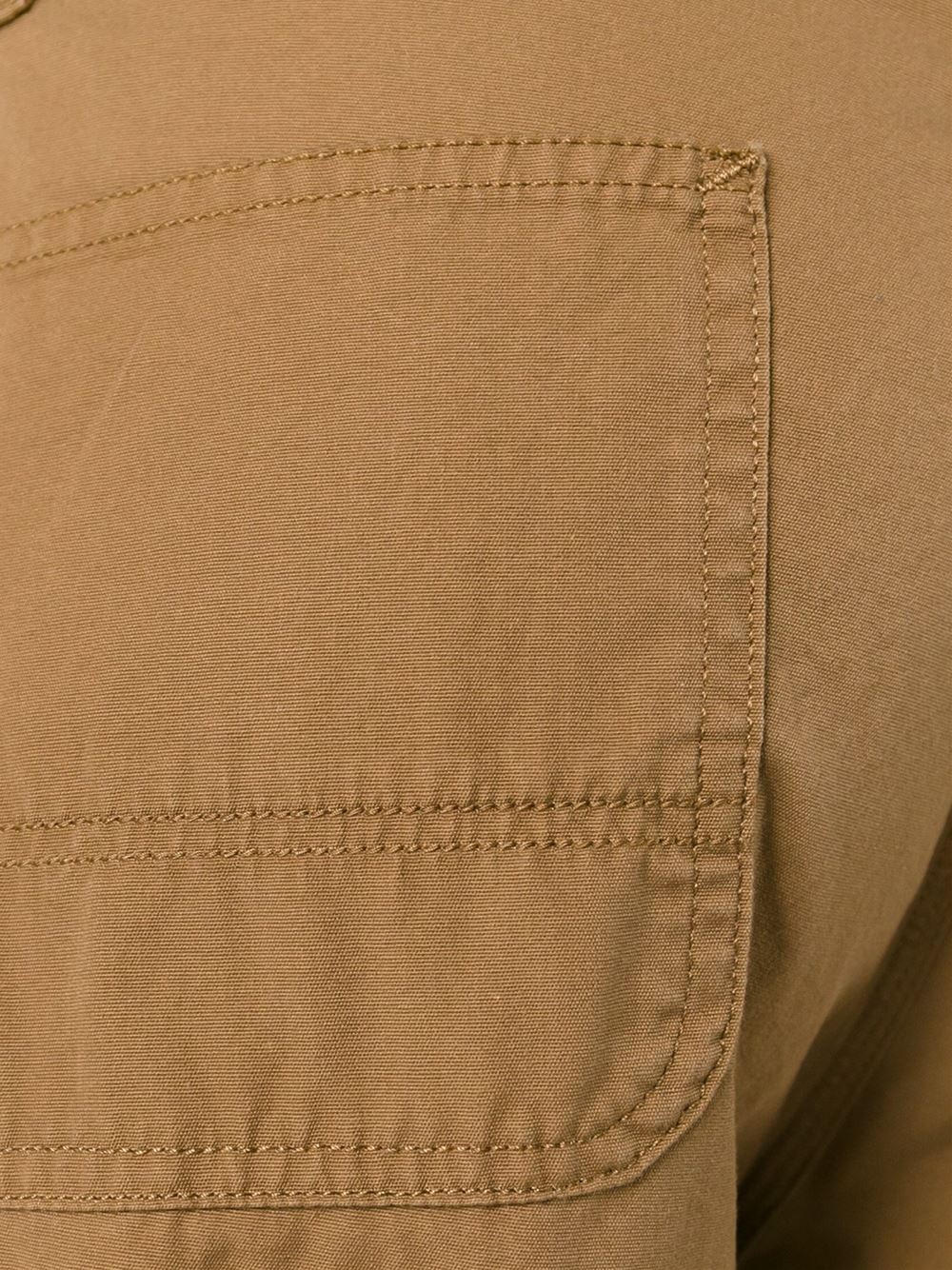 rear patch pocket shorts