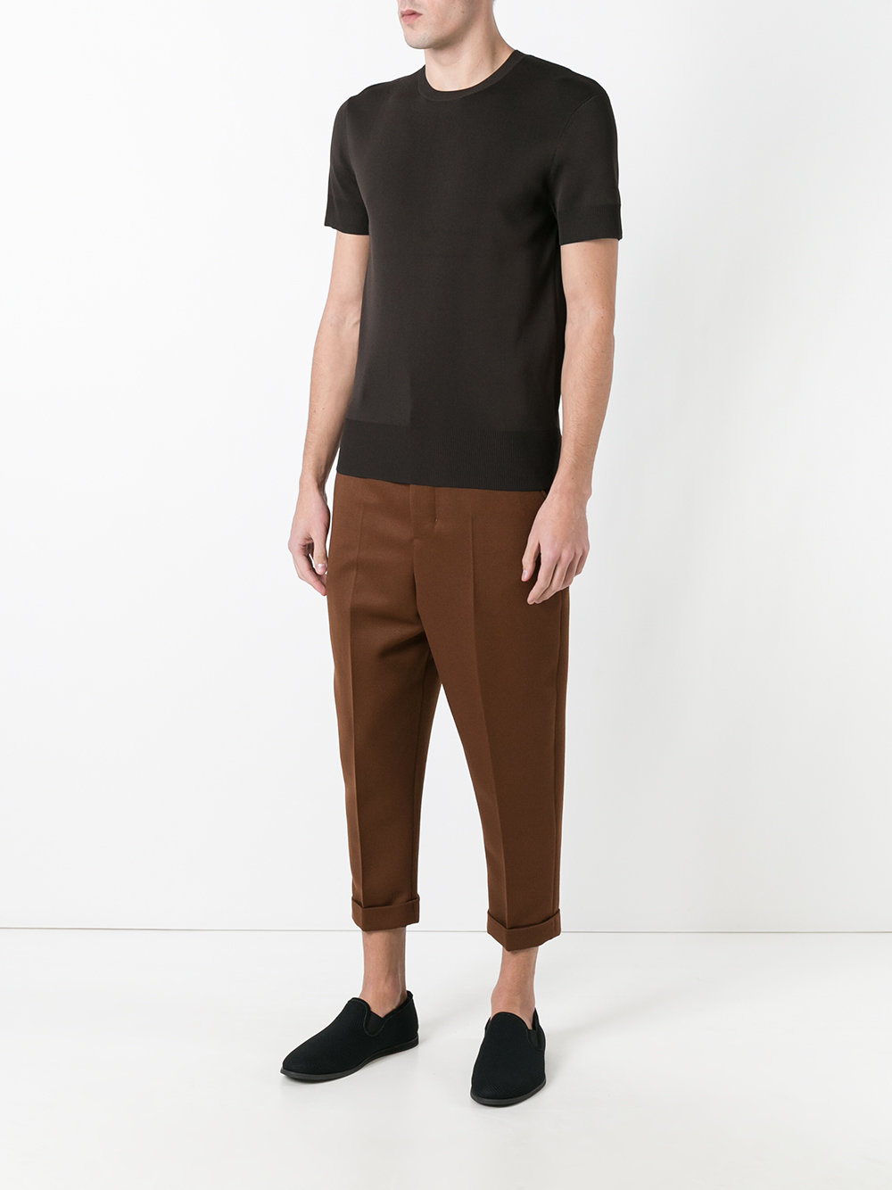 ribbed trim top