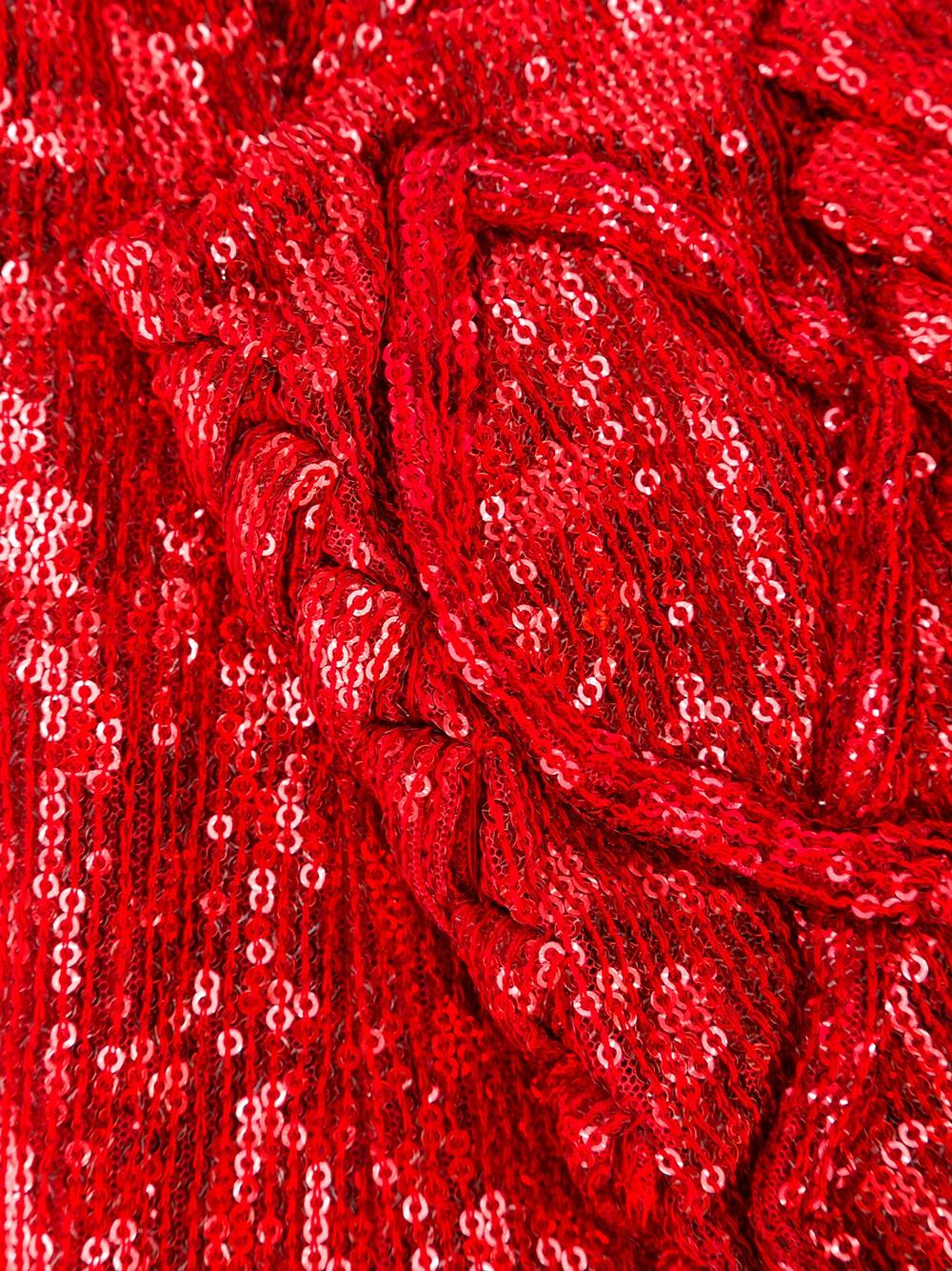 'Erin' sequin embellished fingerless gloves