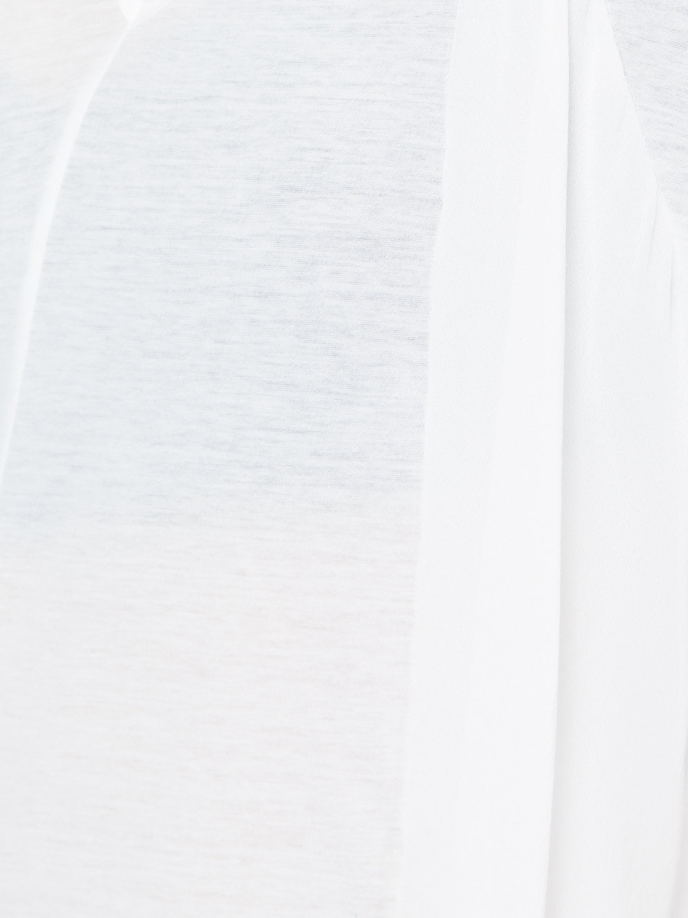 draped hem top